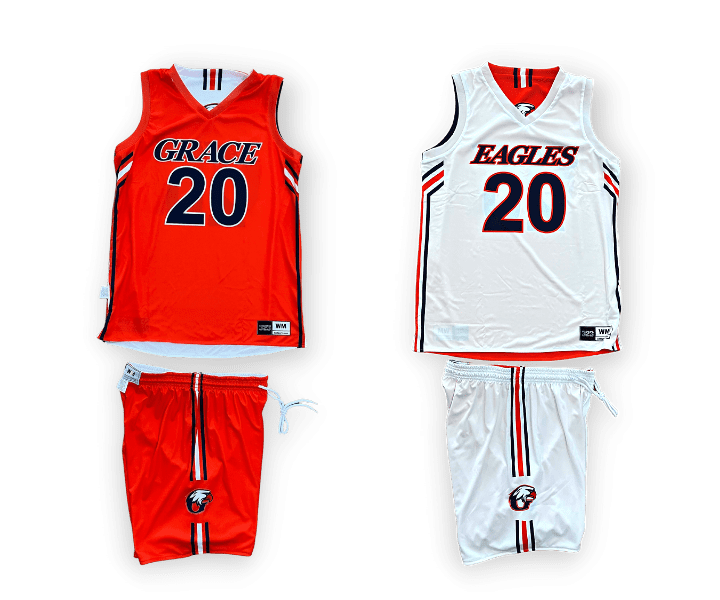 Grace Christian 323 Custom Basketball Uniform (NC)