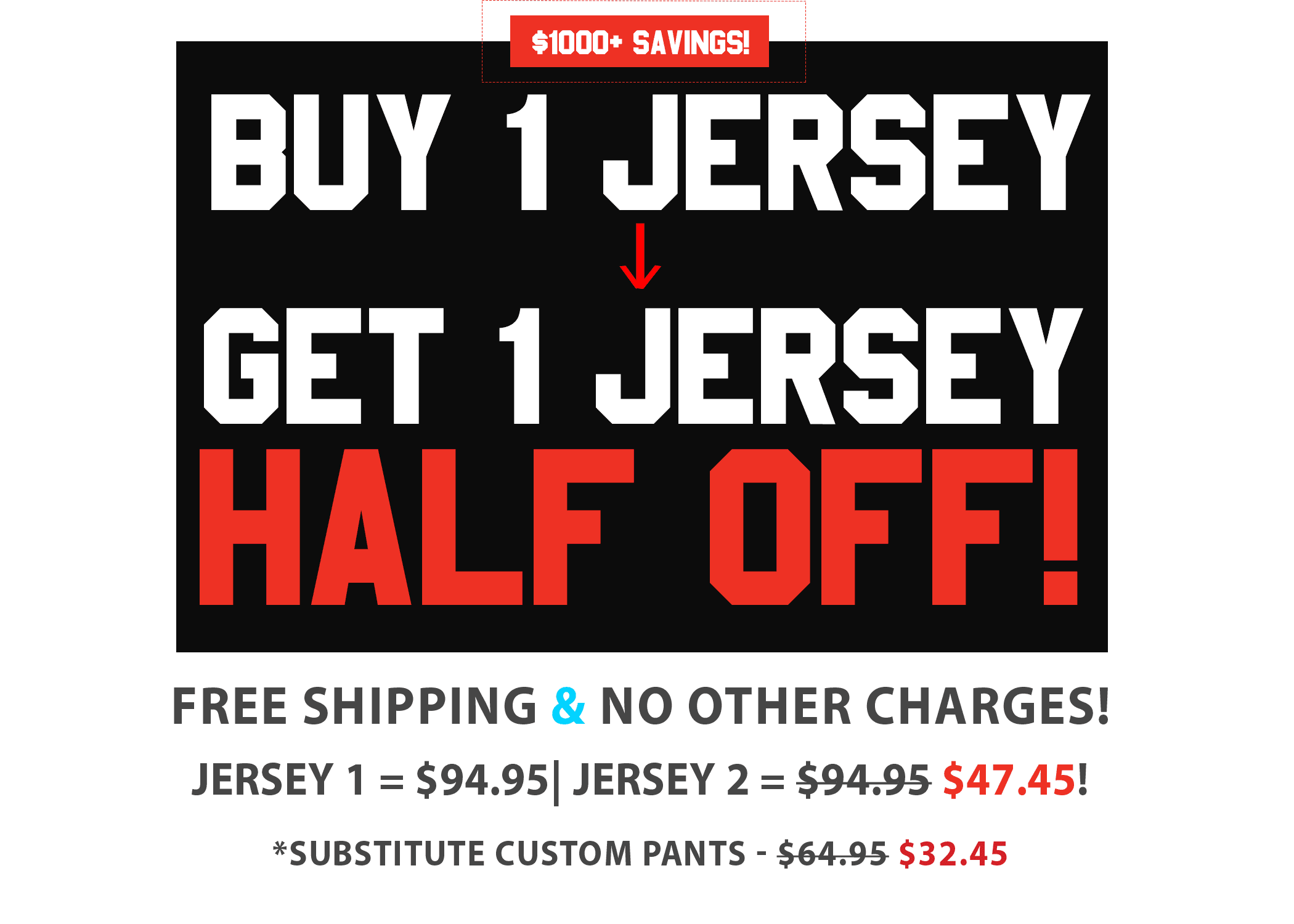 Edited Football Flyer for Email BOGO50 Flier
