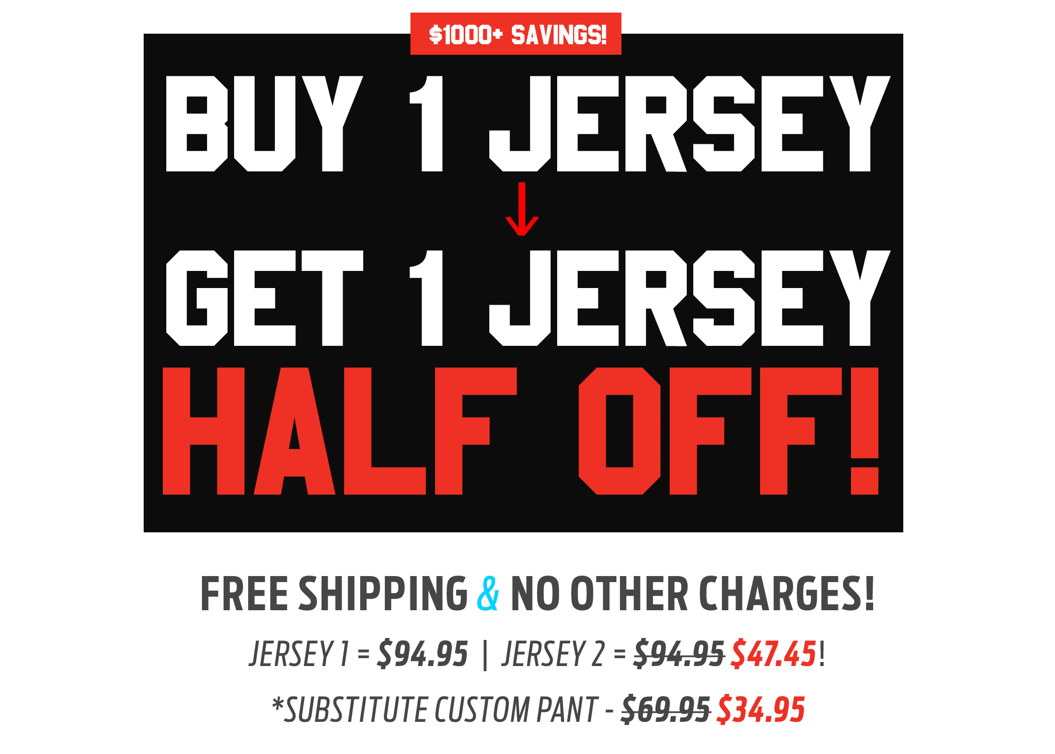 Edited Football Flyer for Website BOGO50 Flier